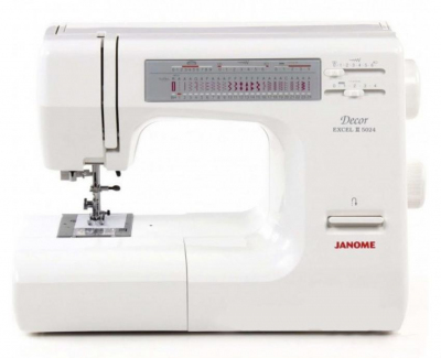 Электромеханическая швейная машина Janome Decor Excel 5024