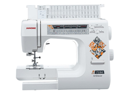 Электромеханическая швейная машина Janome ArtDecor 718A