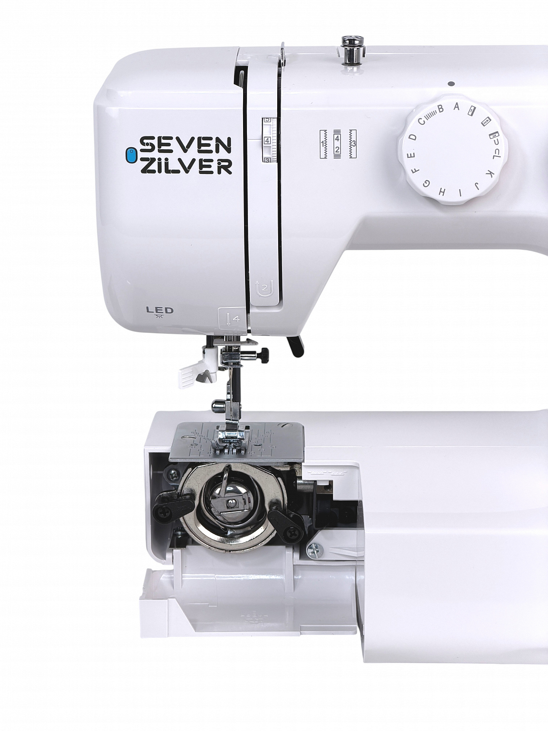 Электромеханическая швейная машина Seven Zilver Aurheim №329 (Уценка)