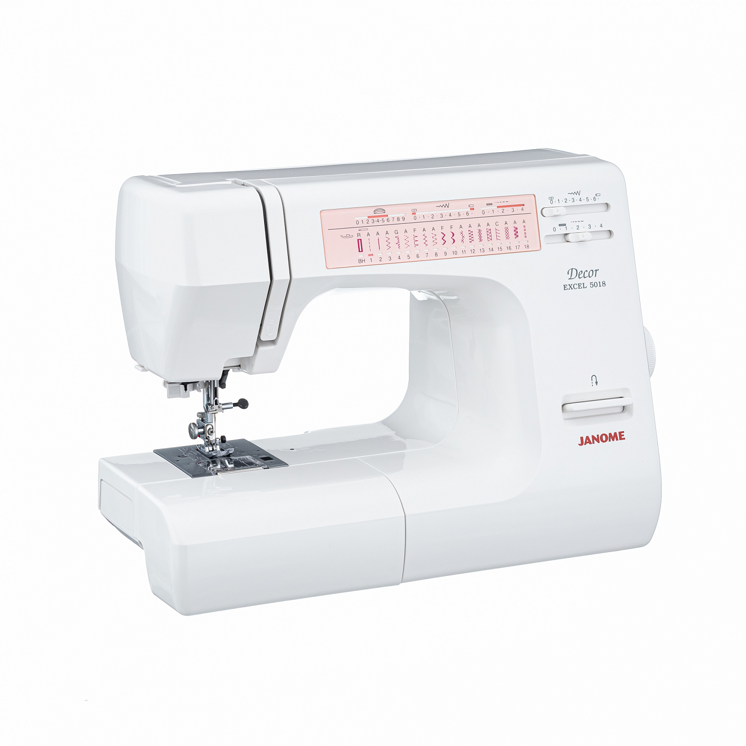 Электромеханическая швейная машина Janome Decor Excel 5018